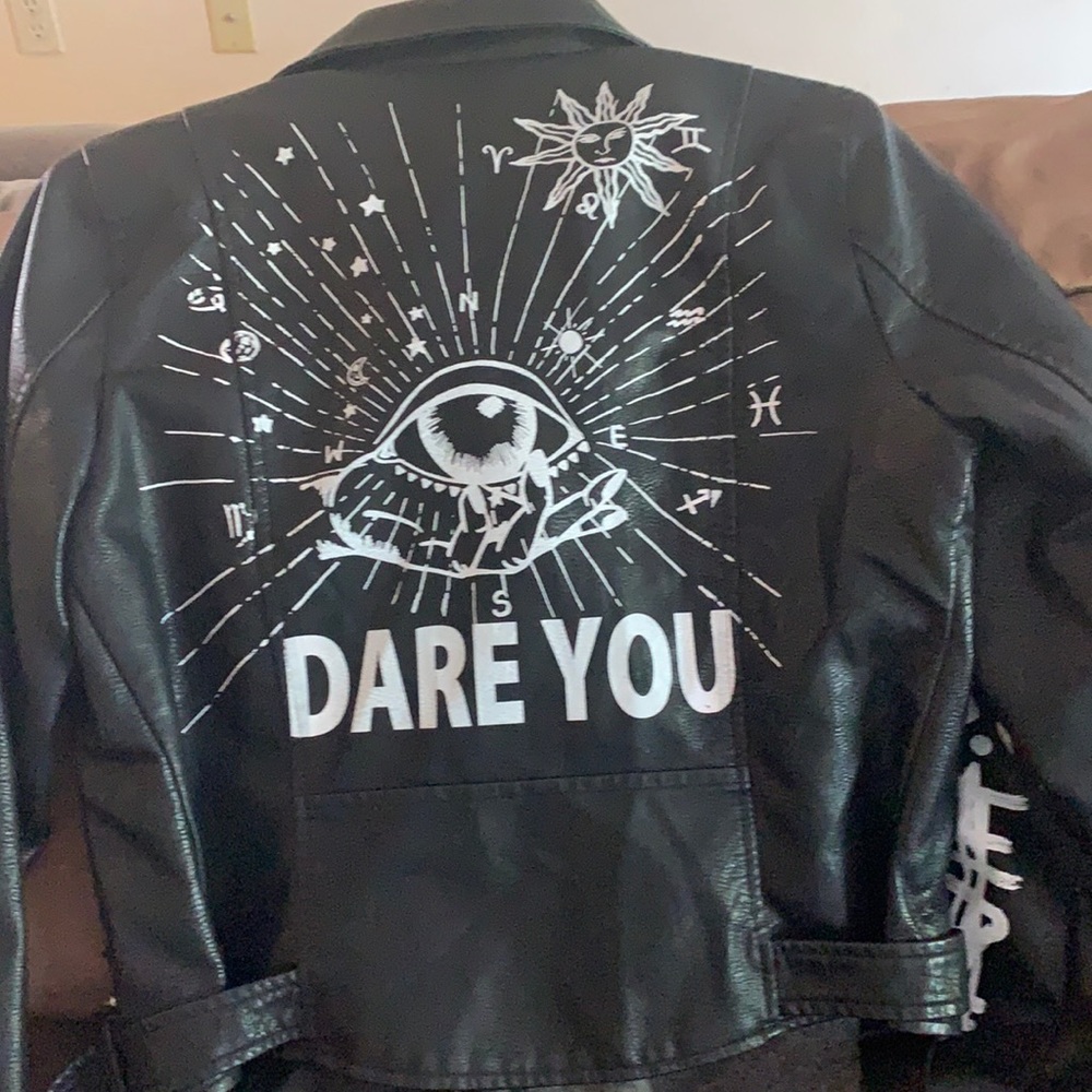 COPY - DARE YOU Vegan Leather Jacket